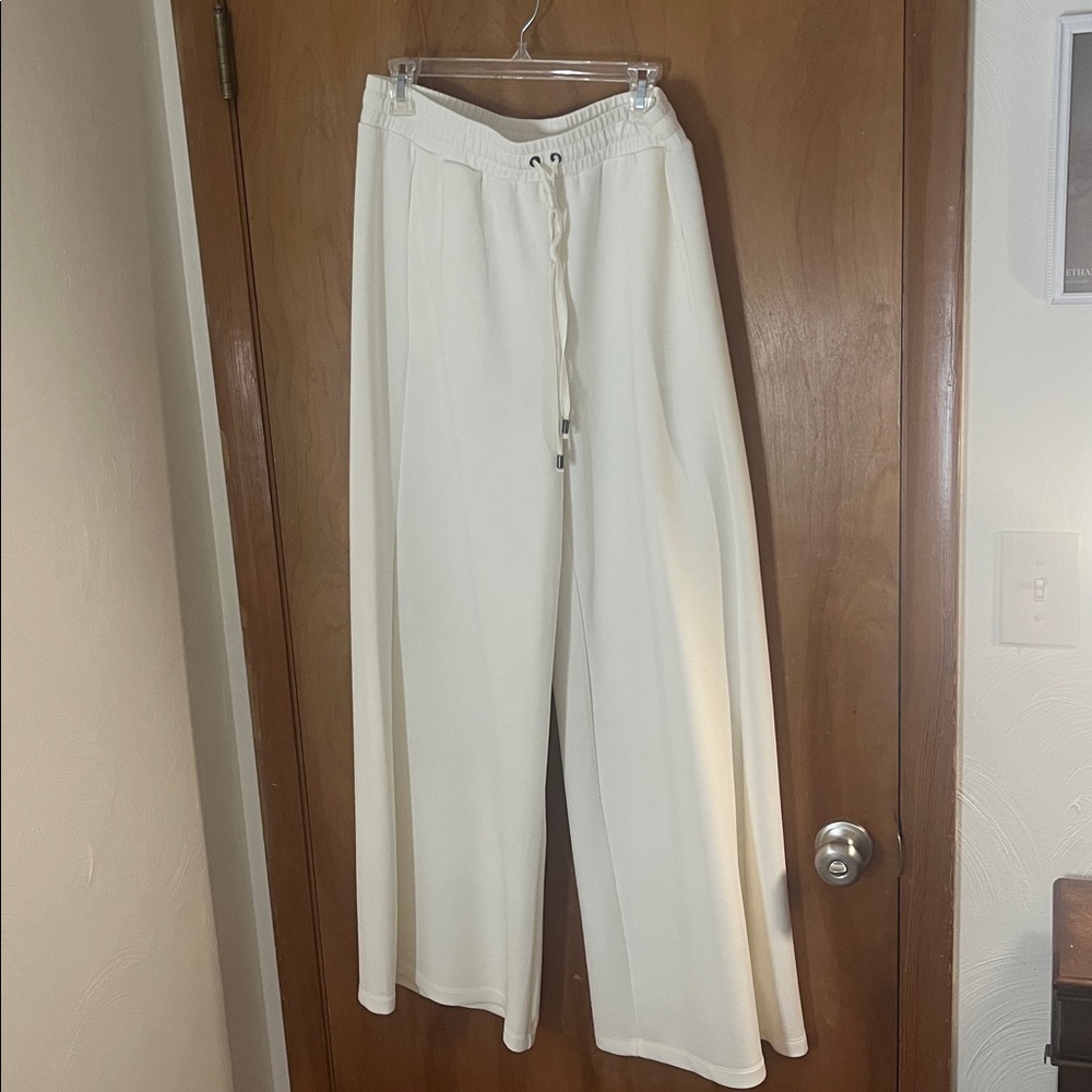 Altered State Cream Elastic-Waist Pants